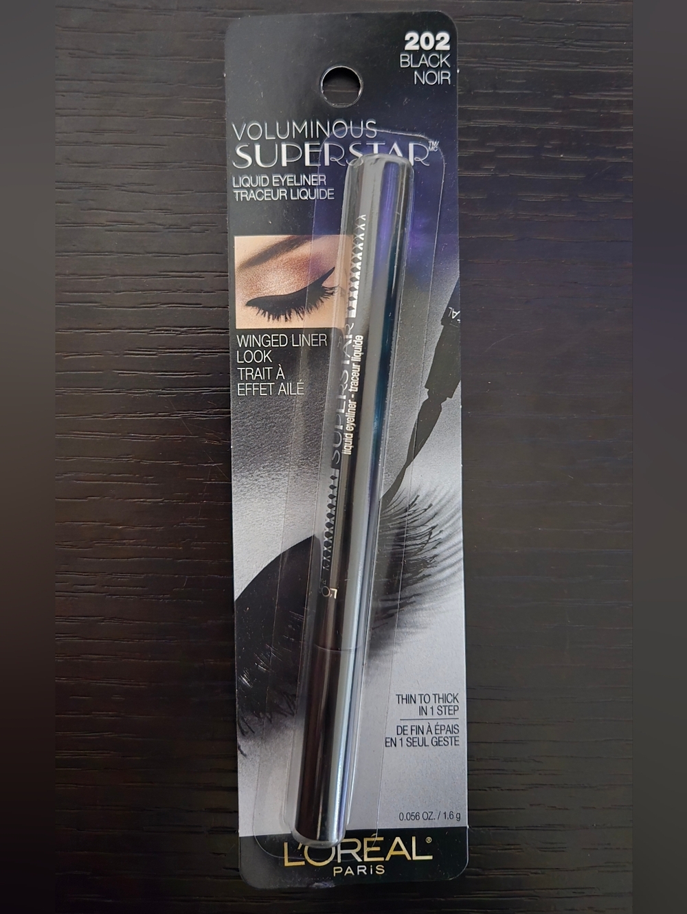 New L'Oreal Voluminous Superstar Liquid Eyeliner - Black